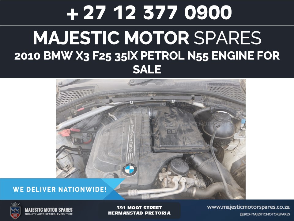 2010 BMW X3 N55 3.5 ix engine for sale - Private Seller 2010 BMW X3 N55 3.5 ix engine for sale - Private Seller