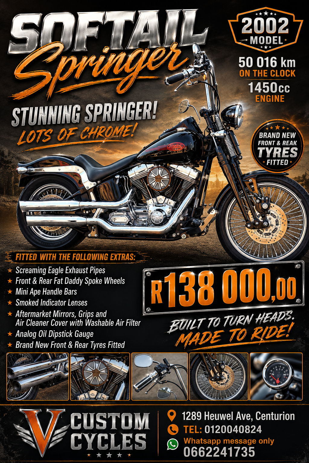 Used 2002 Harley Davidson Springer - Private Seller Used 2002 Harley Davidson Springer - Private Seller