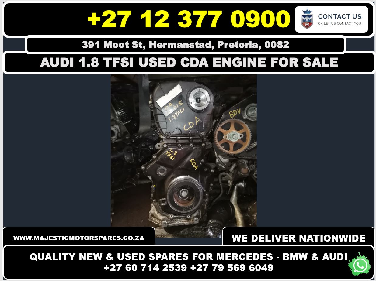 Audi 1.8 TFSI used CDA engine for sale