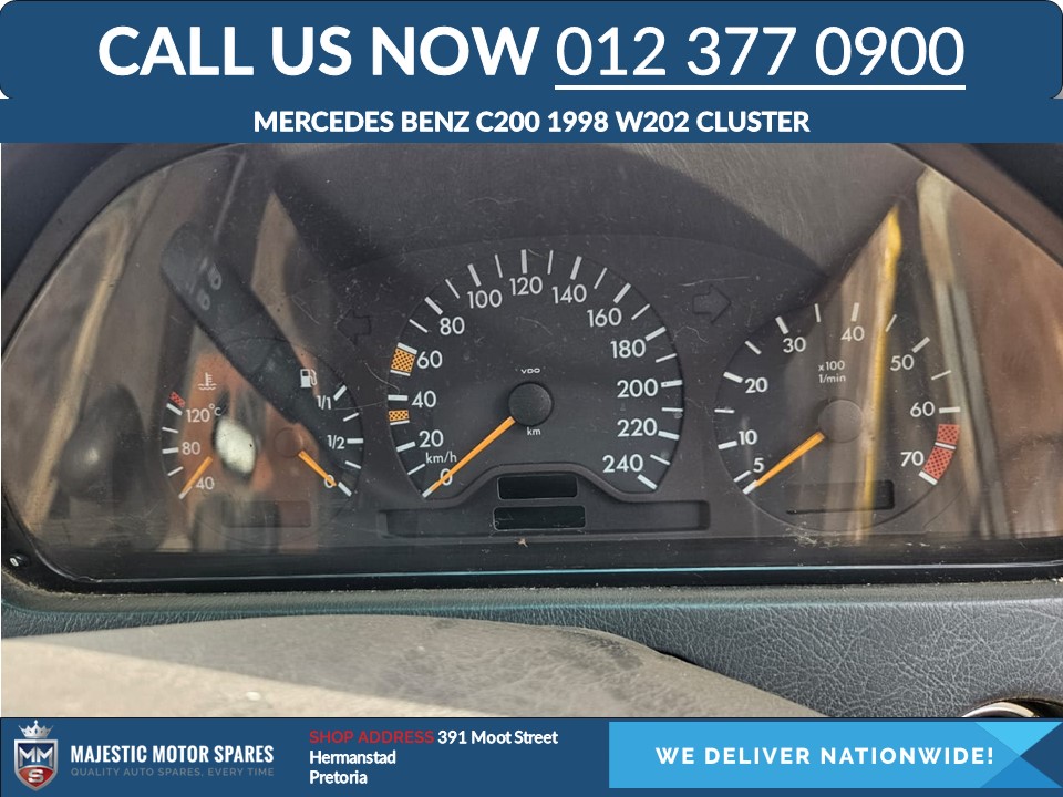 Mercedes Benz C200 1998 W202 used clusters available
