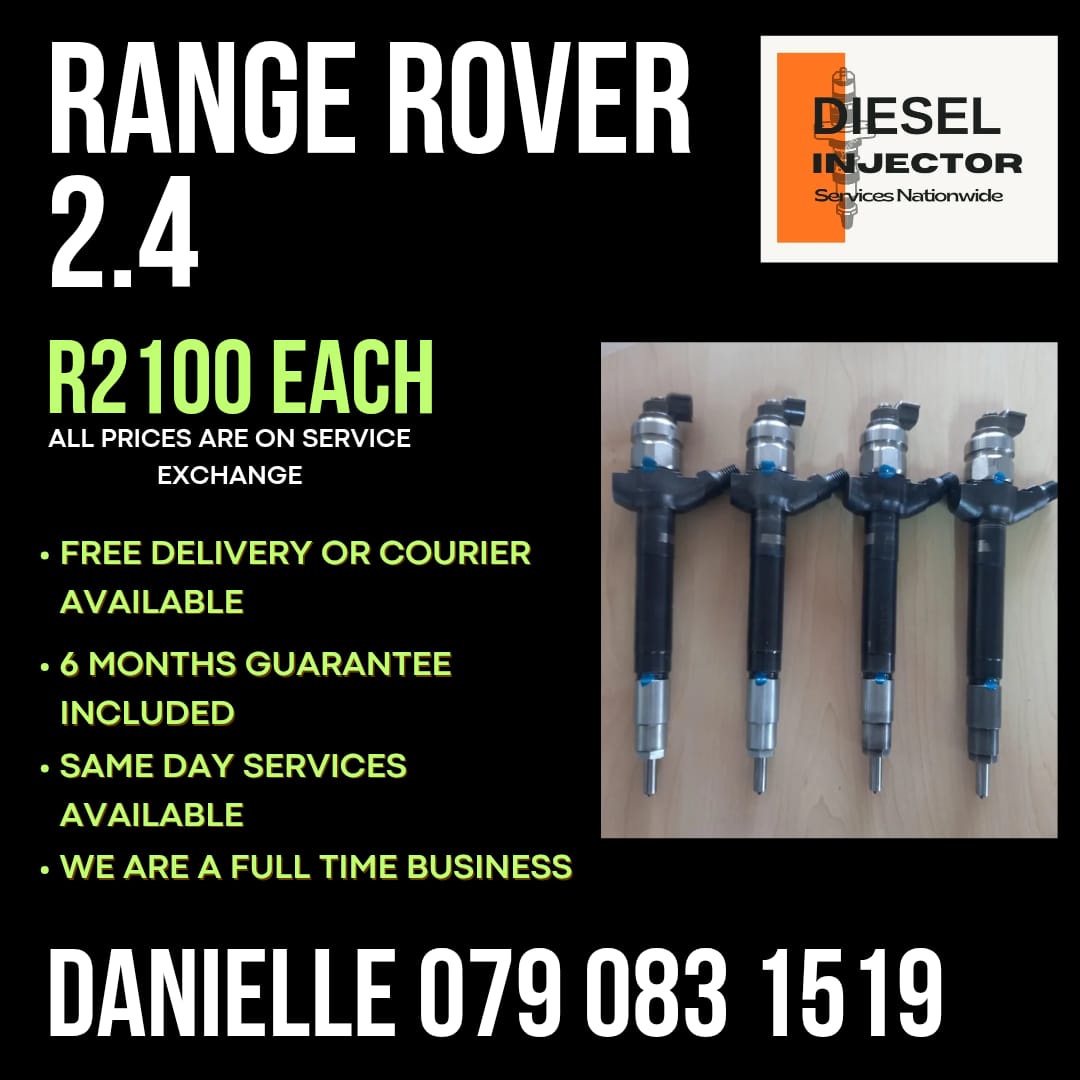 RANGE ROVER 2.4 INJECTORS FOR SALE WITH WARRANTY INCLUDED - Private Seller RANGE ROVER 2.4 INJECTORS FOR SALE WITH WARRANTY INCLUDED - Private Seller