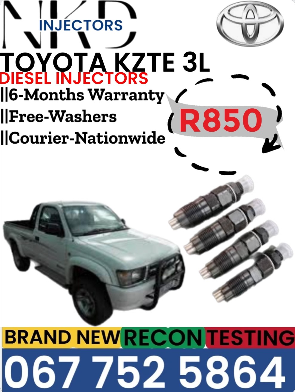 Toyota KZTE Diesel injectors - Private Seller Toyota KZTE Diesel injectors - Private Seller