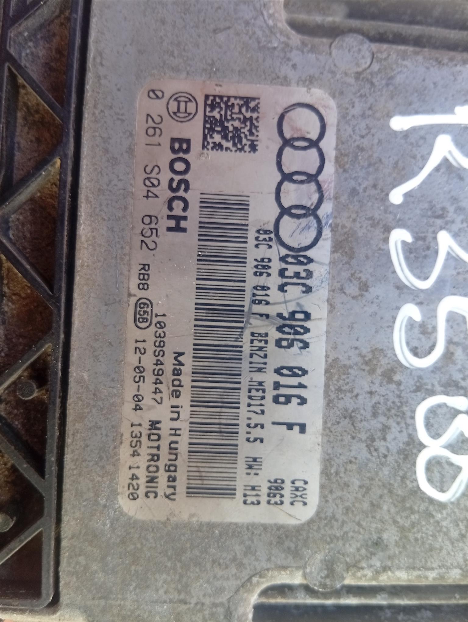 Audi A3 1.4 03C906016F VW Scirocco  0261S04652 MED17.5.5 CAXC 1037513962 electro - Private Seller