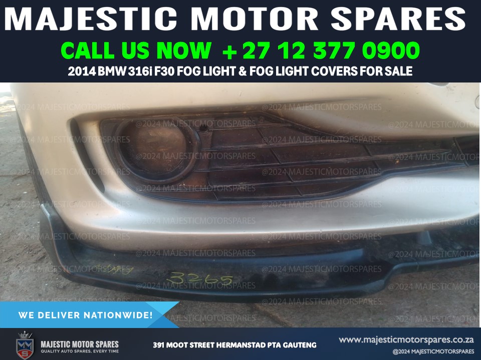 2014 BMW 316i Car Fog Lights and Fog Light Covers for Sale 2014 BMW 316i Car Fog Lights and Fog Light Covers for Sale