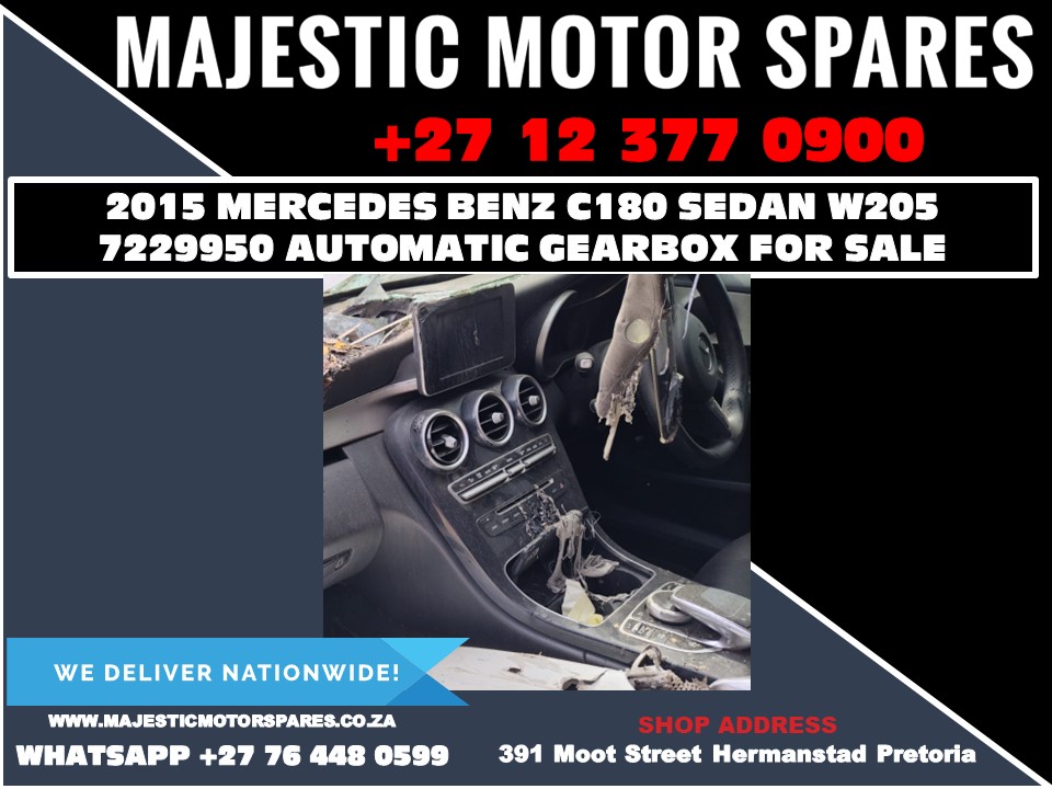 2015 Mercedes-Benz C180 sedan automatic gearbox for sale 2015 Mercedes-Benz C180 sedan automatic gearbox for sale