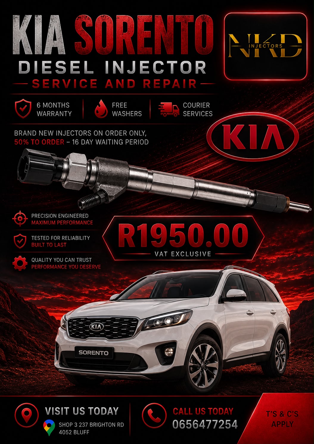 Service_Your_KIA_Sorento_Diesel_Injectors_NKD - Private Seller Service_Your_KIA_Sorento_Diesel_Injectors_NKD - Private Seller