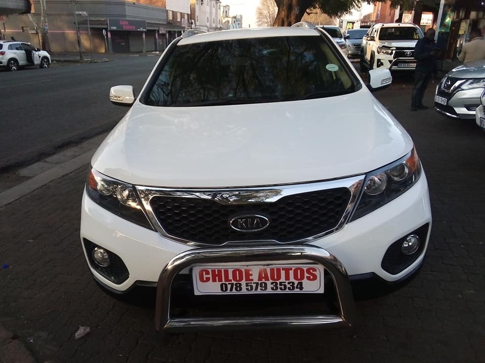2010 KIA SORENTO 3.5V6 AUTO WHITE COLOR REVERSE CAMERA PDC SENSORS 102000km