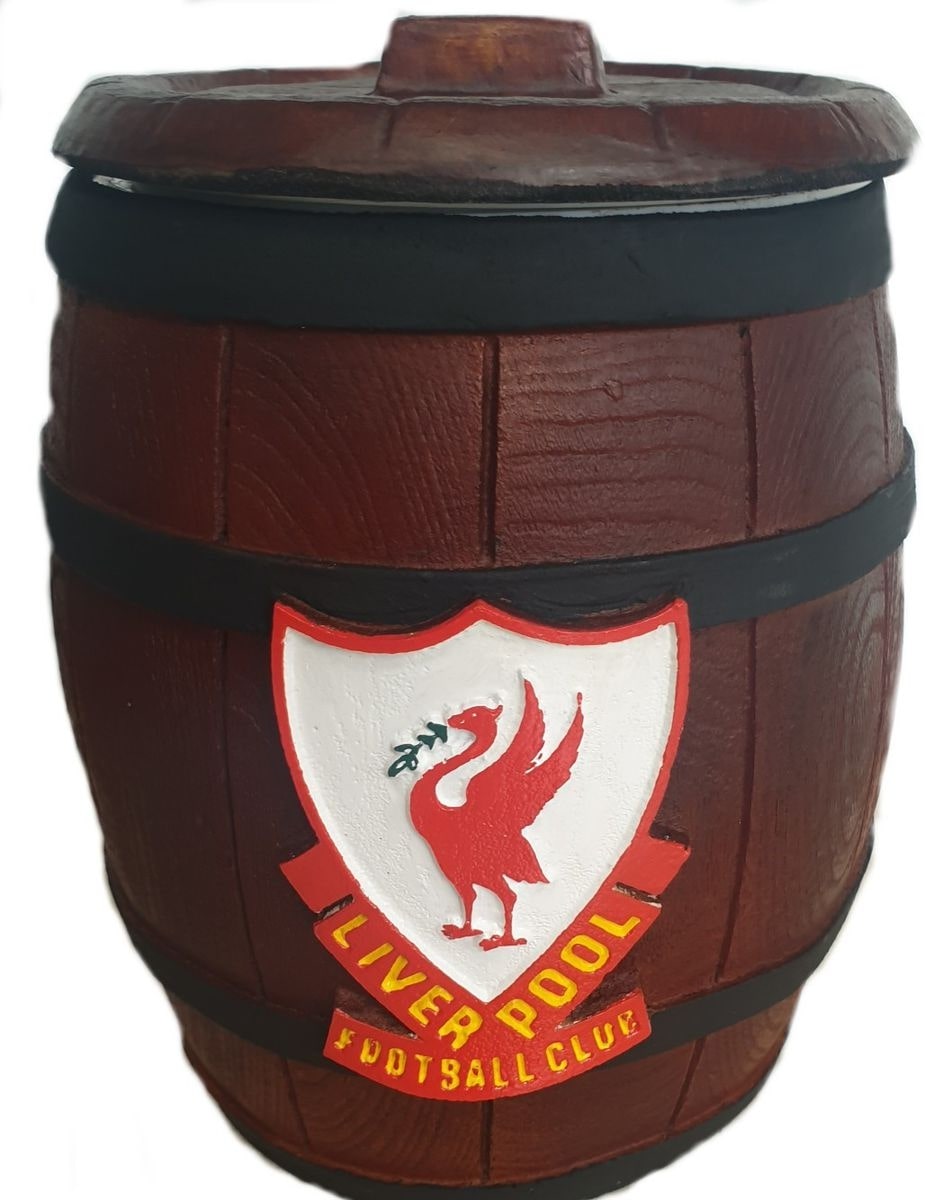 Liverpool Football Club Ice Buckets in a Barrel Drum Design. Brand New Products. Liverpool Football Club Ice Buckets in a Barrel Drum Design. Brand New Products.
