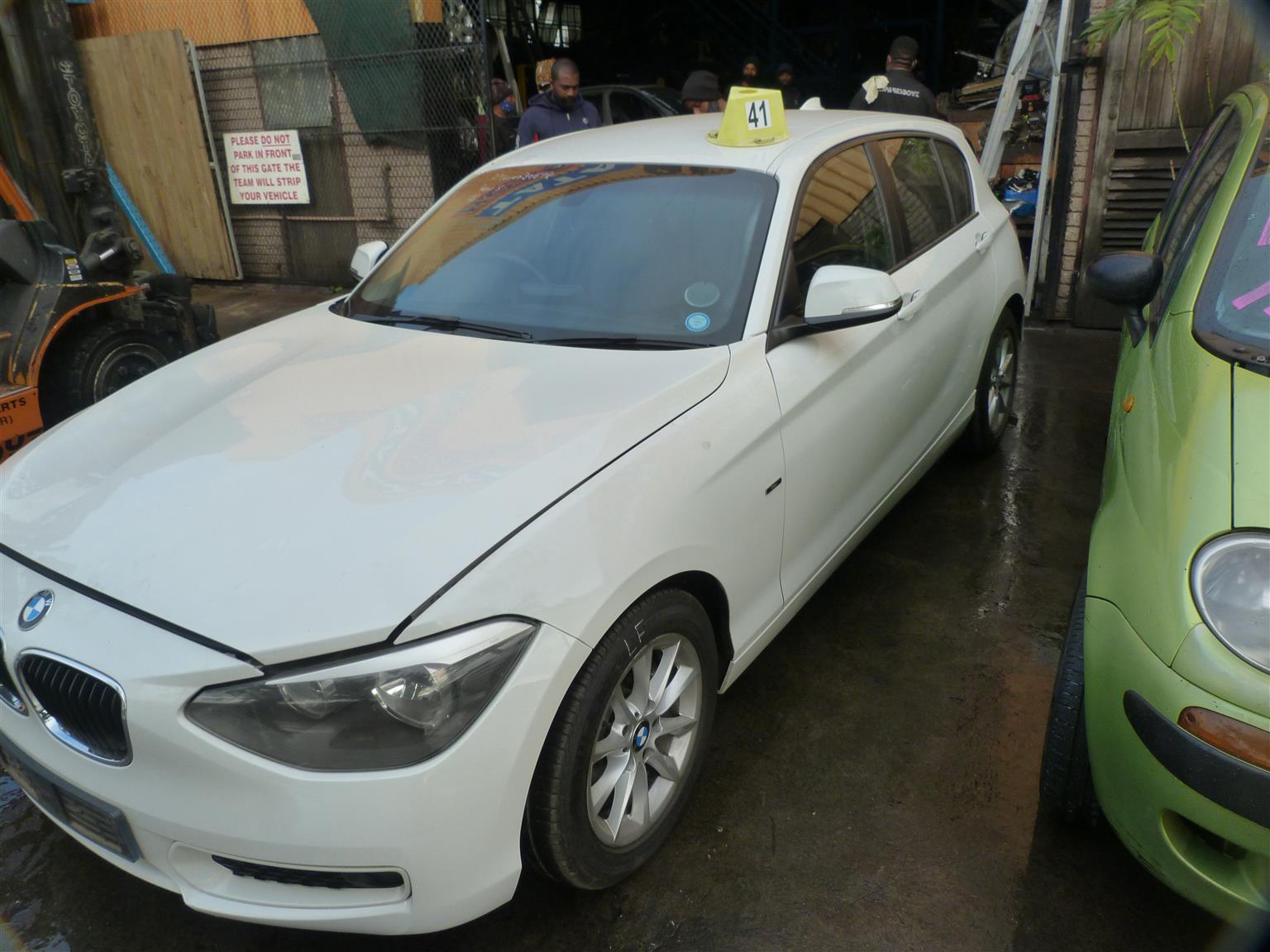 STRIPPING FOR SPARES BMW 118i E87 - F20 - 2011 - Private Seller STRIPPING FOR SPARES BMW 118i E87 - F20 - 2011 - Private Seller