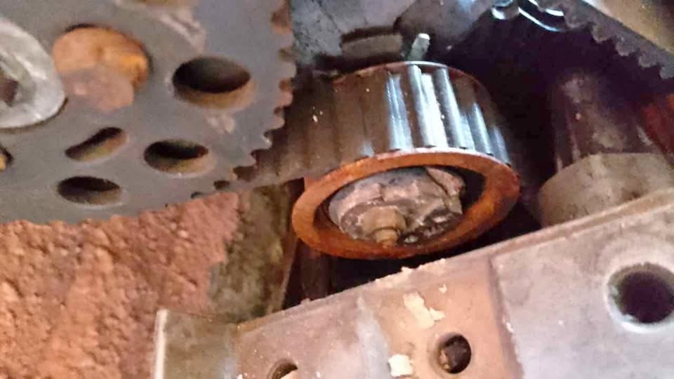 VW golf 5 2.0 TDI tensioner