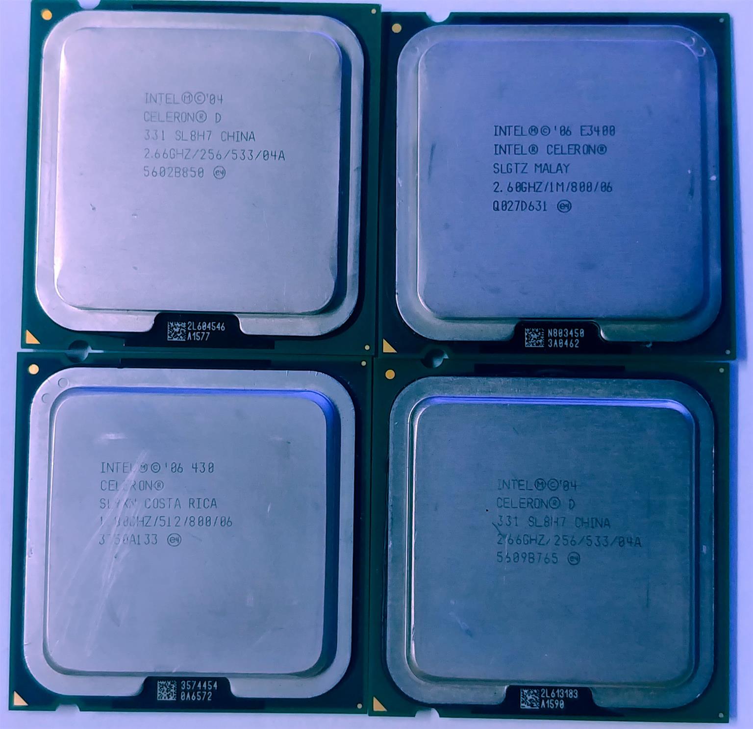 LGA 775 CPU's