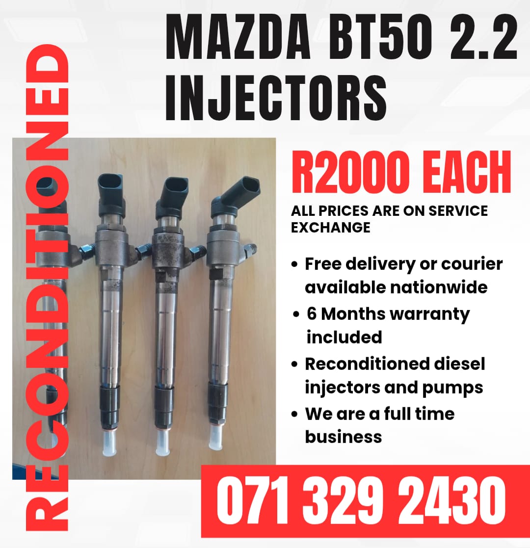 MAZDA BT50 3.0 INJECTORS FOR SALE WITH WARRANTY - Private Seller MAZDA BT50 3.0 INJECTORS FOR SALE WITH WARRANTY - Private Seller