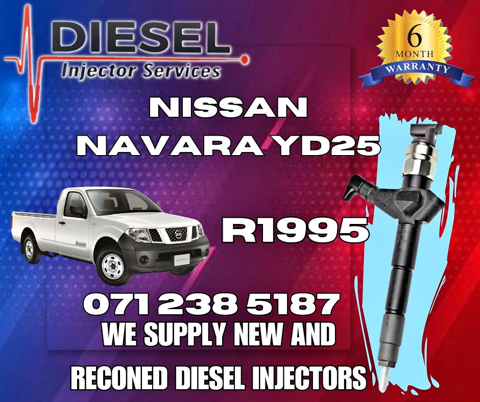 NISSAN NAVARA YD25 DIESEL INJECTORS FOR SALE OR RECON - Private Seller NISSAN NAVARA YD25 DIESEL INJECTORS FOR SALE OR RECON - Private Seller