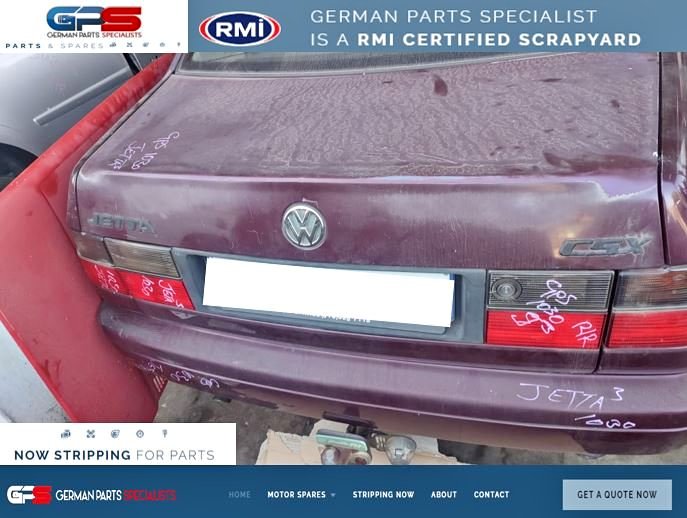 VW Jetta MK3 used replacement boot lid for sale - Private Seller VW Jetta MK3 used replacement boot lid for sale - Private Seller