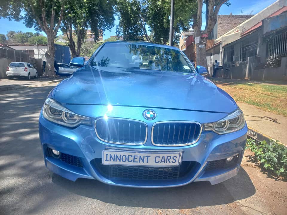 2019 BMW M-SPORT 318i PETROL, AUTOMATIC, BLUE COLOR, MILEAGE 118000KMS. SERVICE BOOK.