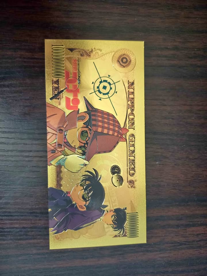 Detective Conan Gold Anime Yen Card Detective Conan Gold Anime Yen Card