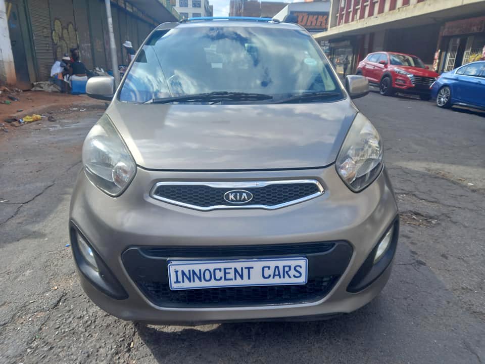2012 KIA PICANTO 1.2 PETROL MANUAL TRANSMISSION, GREY COLOUR
