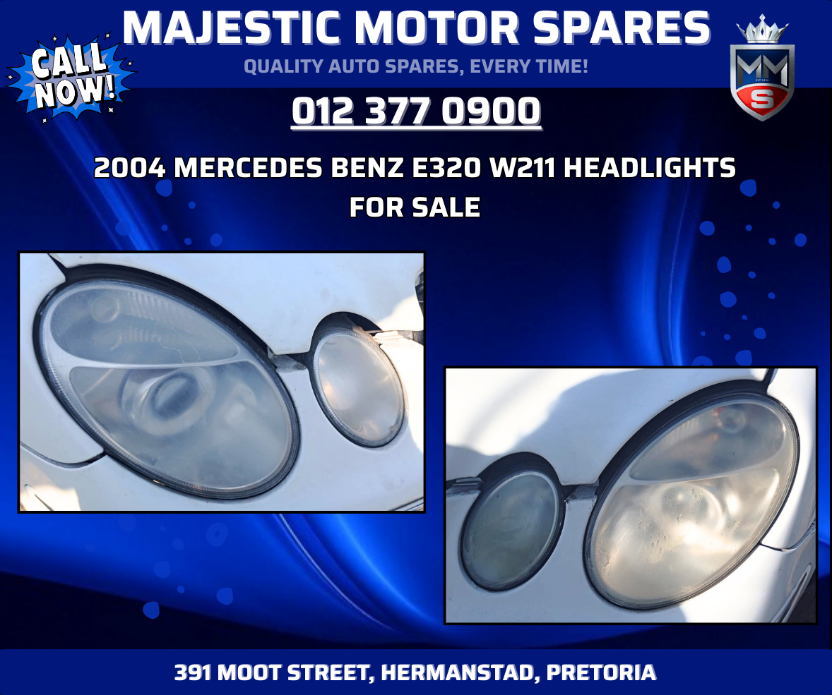 Mercedes Benz E320 W211 Headlights for sale - Private Seller Mercedes Benz E320 W211 Headlights for sale - Private Seller
