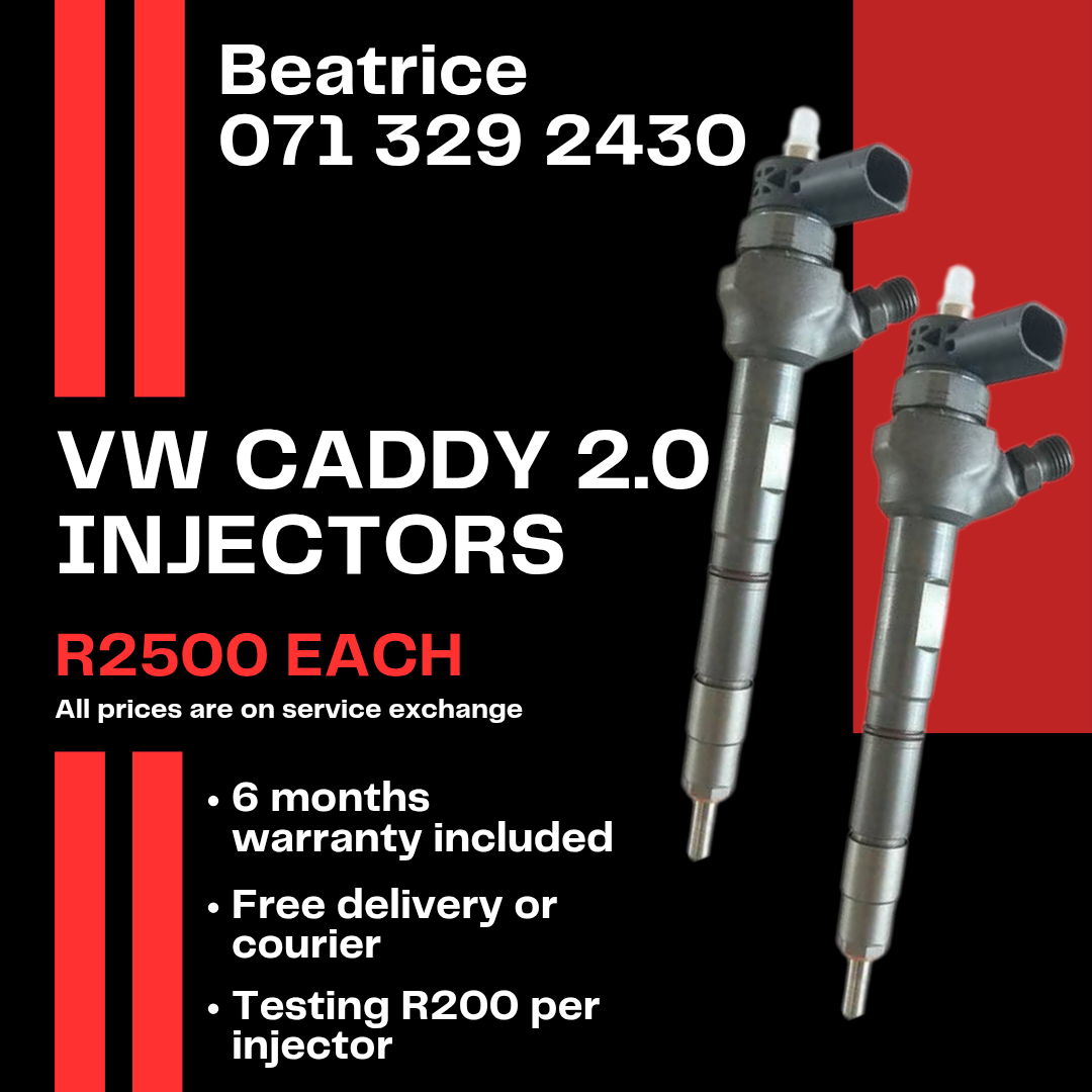 VW CADDY 2.0 INJECTORS FOR SALE WITH WARRANTY - Private Seller VW CADDY 2.0 INJECTORS FOR SALE WITH WARRANTY - Private Seller