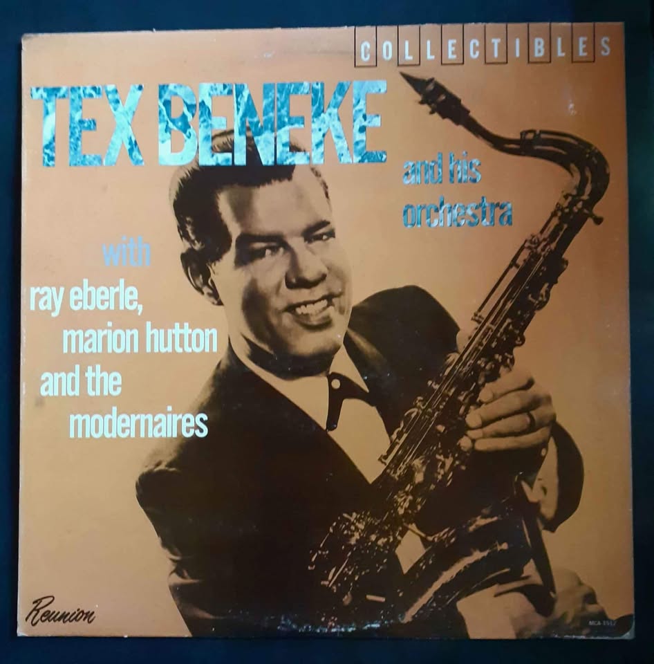 Tex Beneke and His Orchestra LP Record Tex Beneke and His Orchestra LP Record