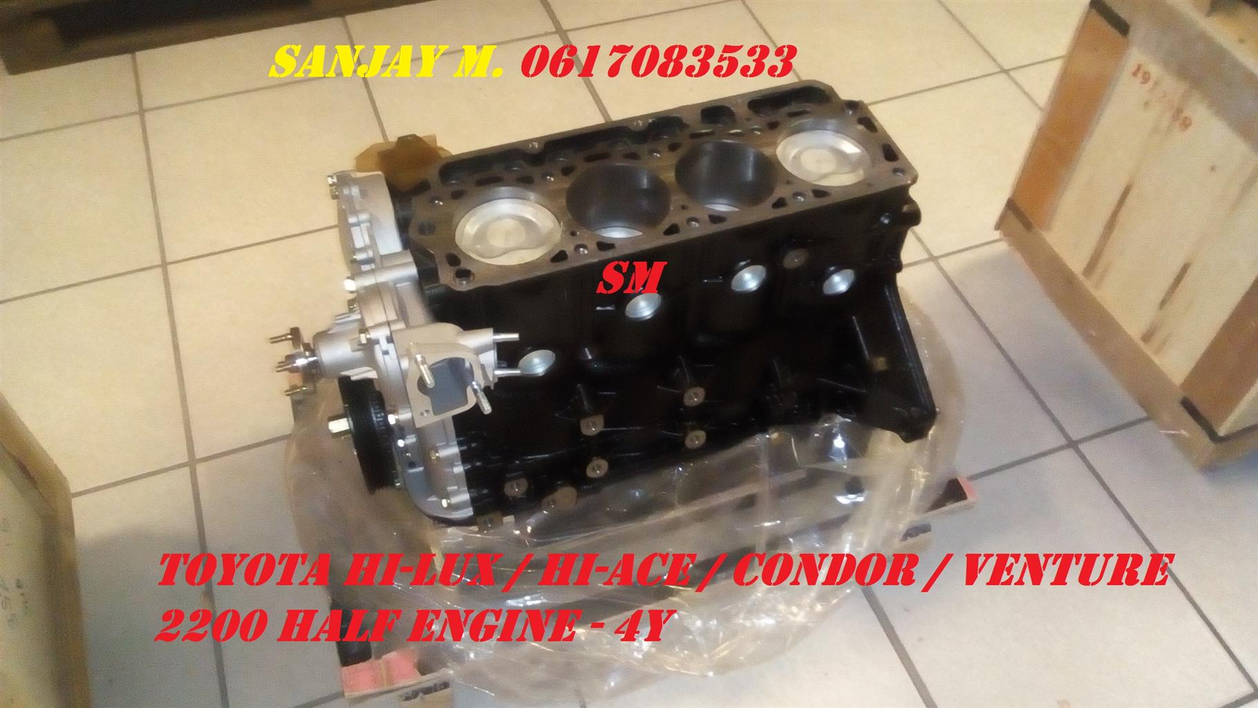 BRAND NEW TOYOTA HIACE 4Y HALF ENGINES - Private Seller