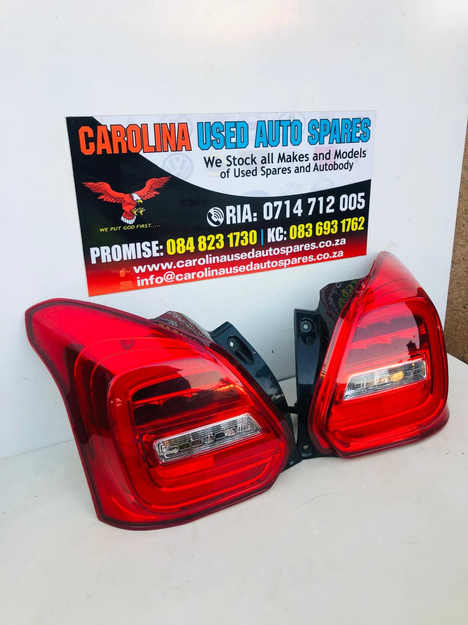 Suzuki swift left and right side taillights - Private Seller Suzuki swift left and right side taillights - Private Seller