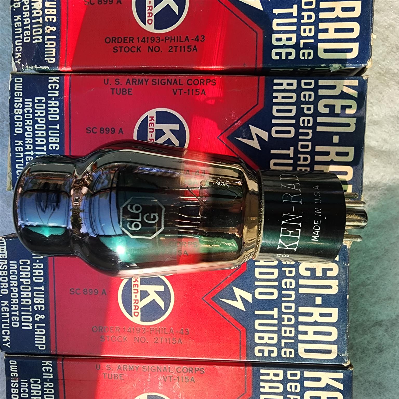 New old stock (NOS)Vacuum tubes for audio, radio and vintage electronics
