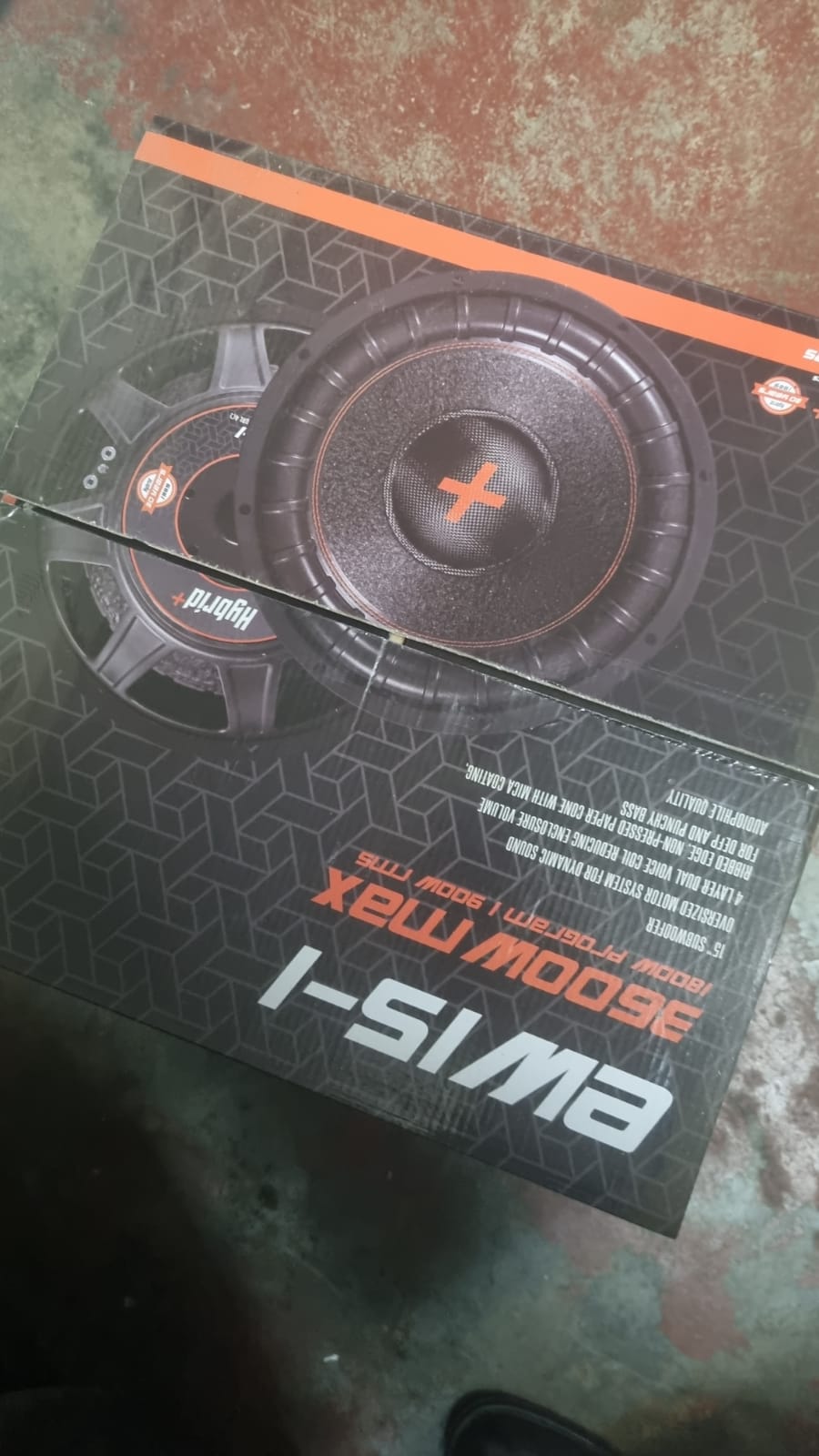 15 inch Hybrid subwoofer