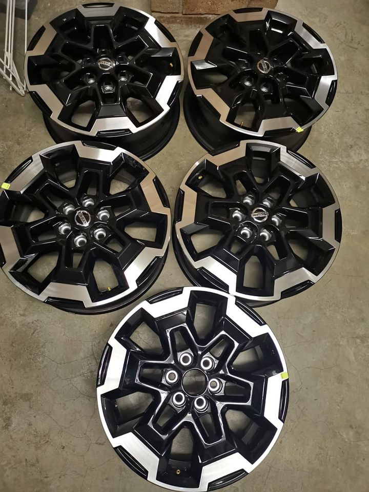 18inch New Nissan Navara original mags with(5th) for spare (all) - Private Seller 18inch New Nissan Navara original mags with(5th) for spare (all) - Private Seller