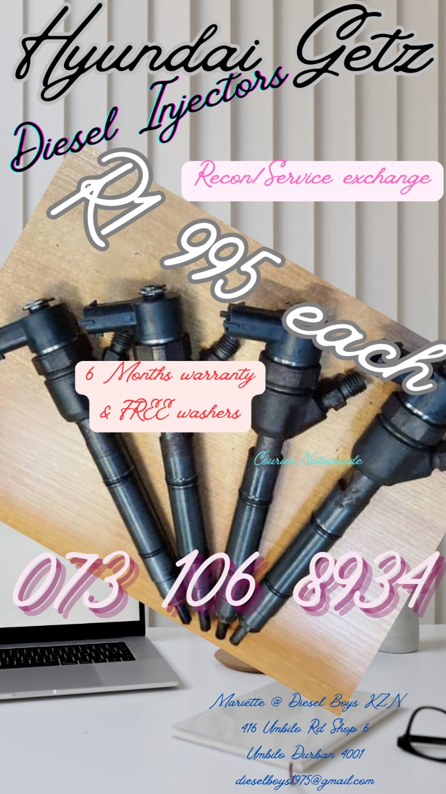 Hyundai Getz DIESEL INJECTORS - Private Seller