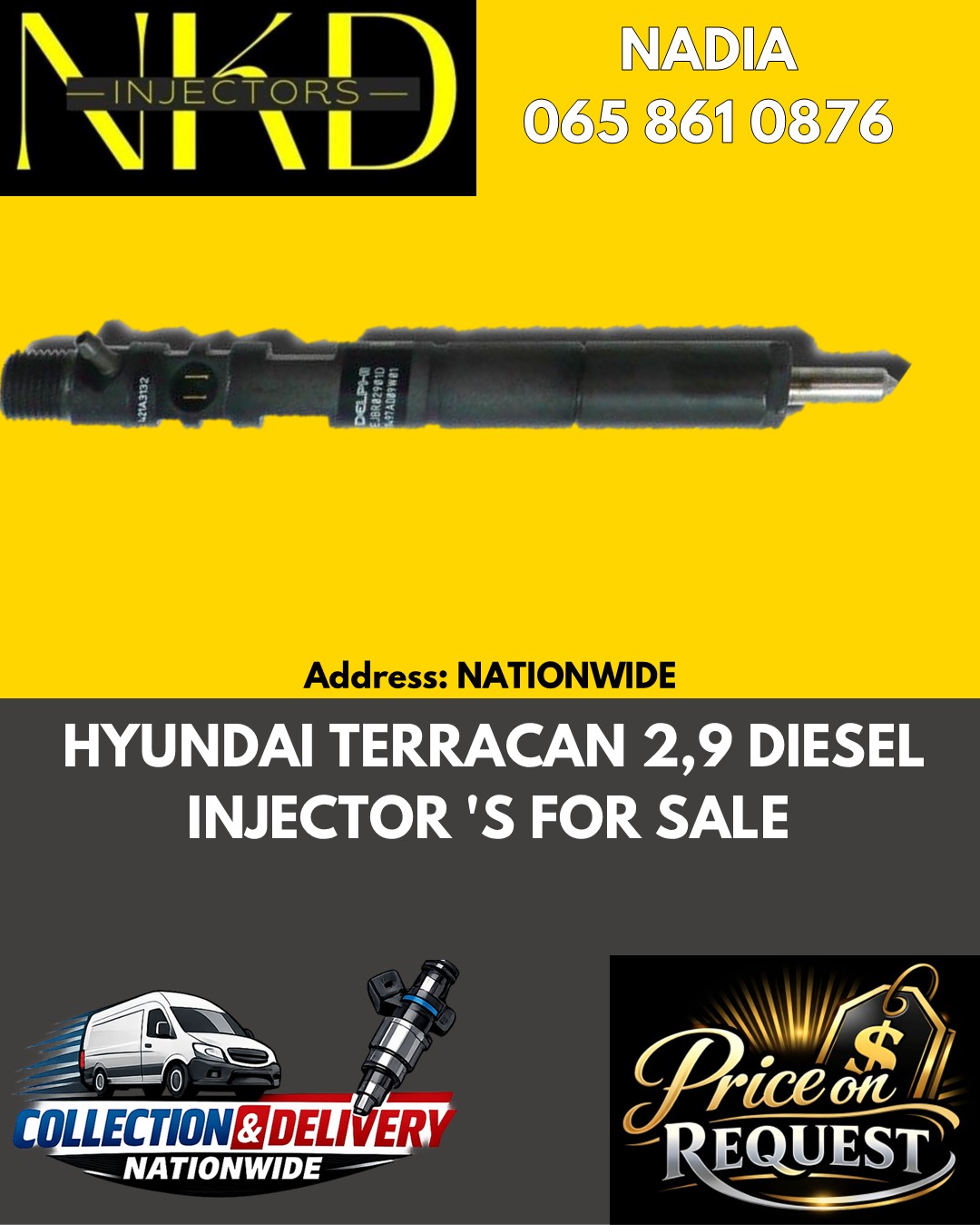 HYUNDAI TERRICAN 2.9 DIESEL INJECTORS FOR SALE OR TO RECON - Private Seller HYUNDAI TERRICAN 2.9 DIESEL INJECTORS FOR SALE OR TO RECON - Private Seller