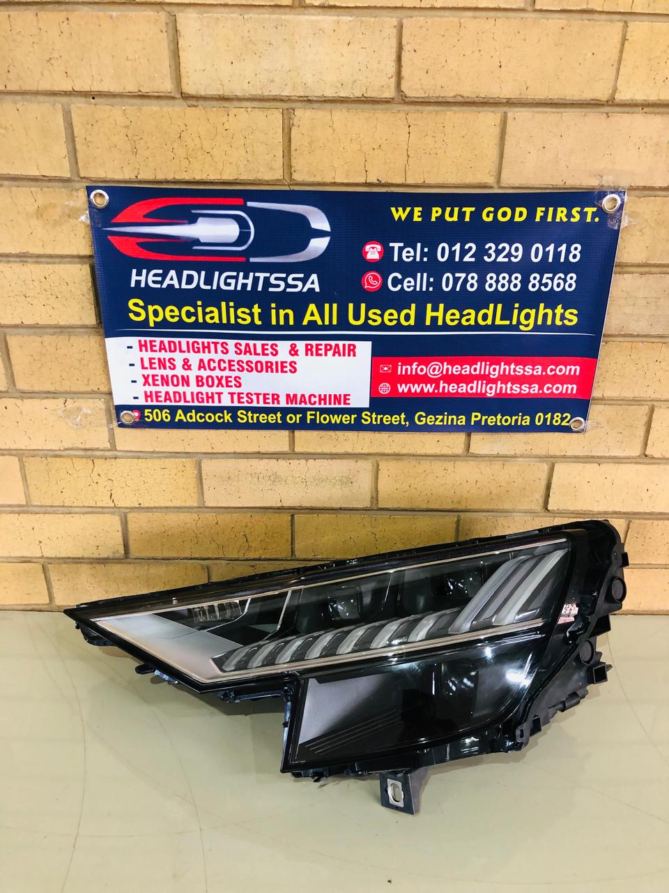 Audi Q8/SQ8/RSQ8 left side Matrix Full LED xenon headlight - Private Seller Audi Q8/SQ8/RSQ8 left side Matrix Full LED xenon headlight - Private Seller