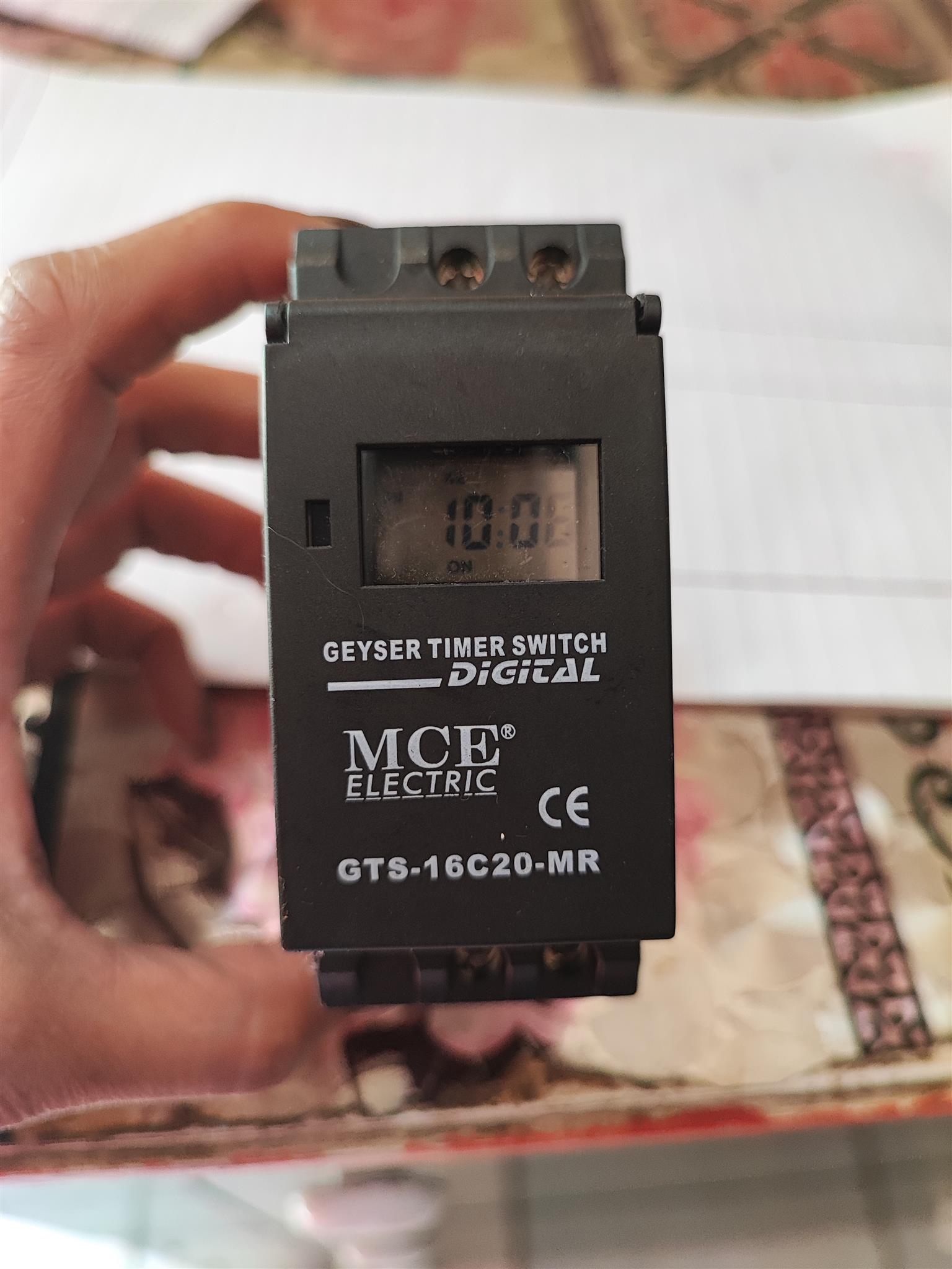 Digital geyser timer switch Junk Mail