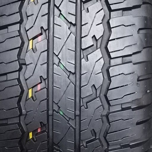 Fairly used tyre