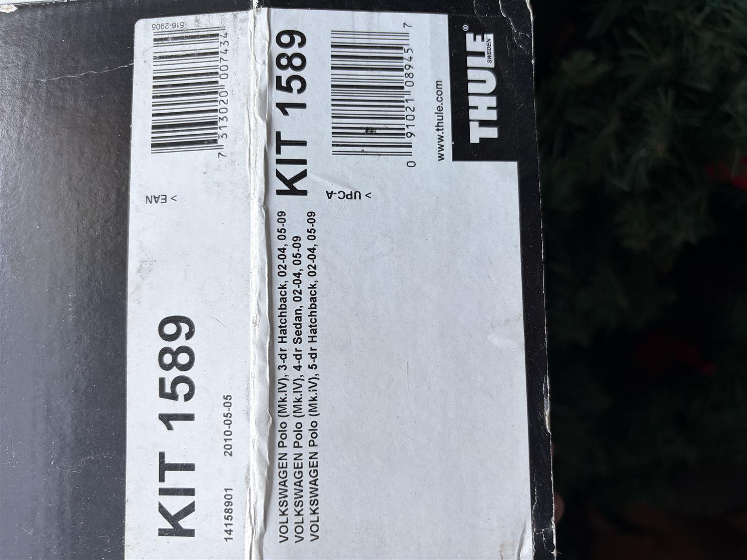Thule roof rack for Polo 2002-2009 - Private Seller Thule roof rack for Polo 2002-2009 - Private Seller