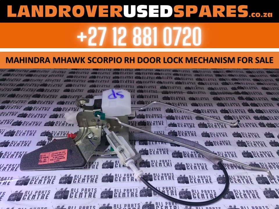 Mahindra Mhawk Scorpio right hand door lock mechanism for sale