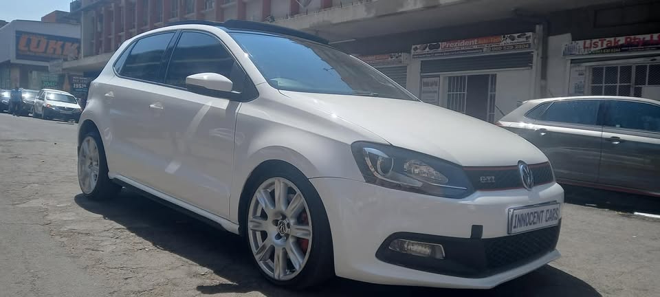 2014 VW POLO 6 GTI DSG, AUTOMATIC TRANSMISSION, WHITE COLOUR ,