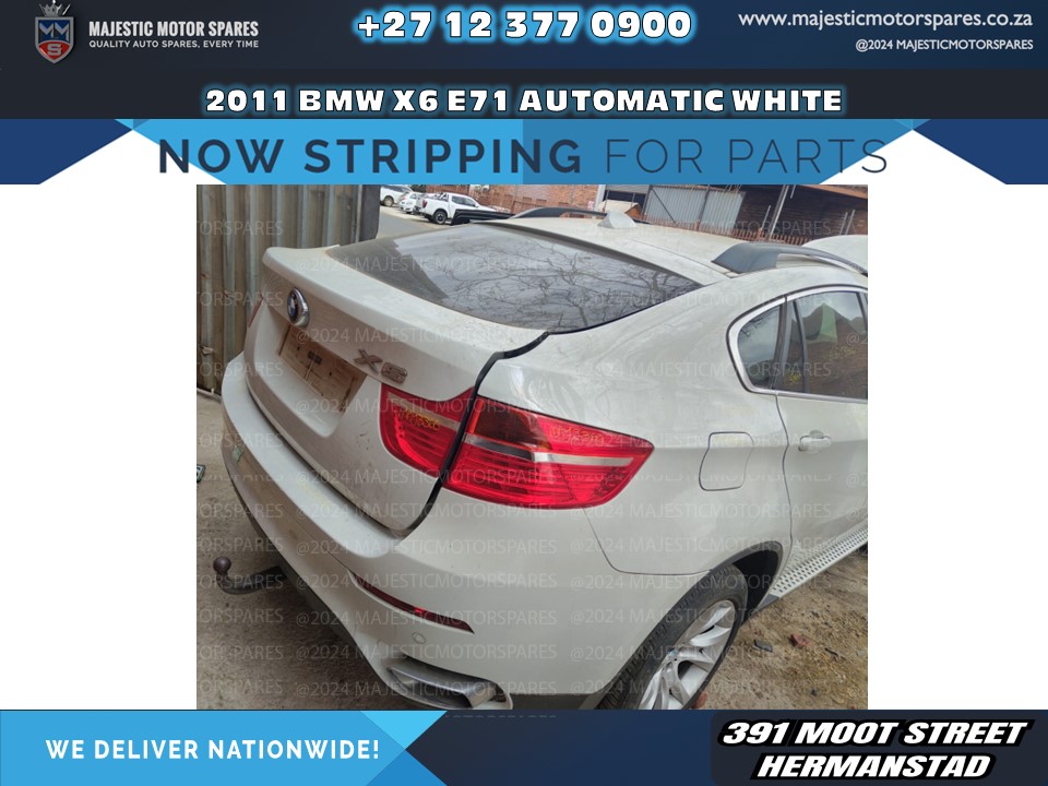 Breaking for Parts: 2011 BMW E71 X6 50iX Automatic - Private Seller Breaking for Parts: 2011 BMW E71 X6 50iX Automatic - Private Seller