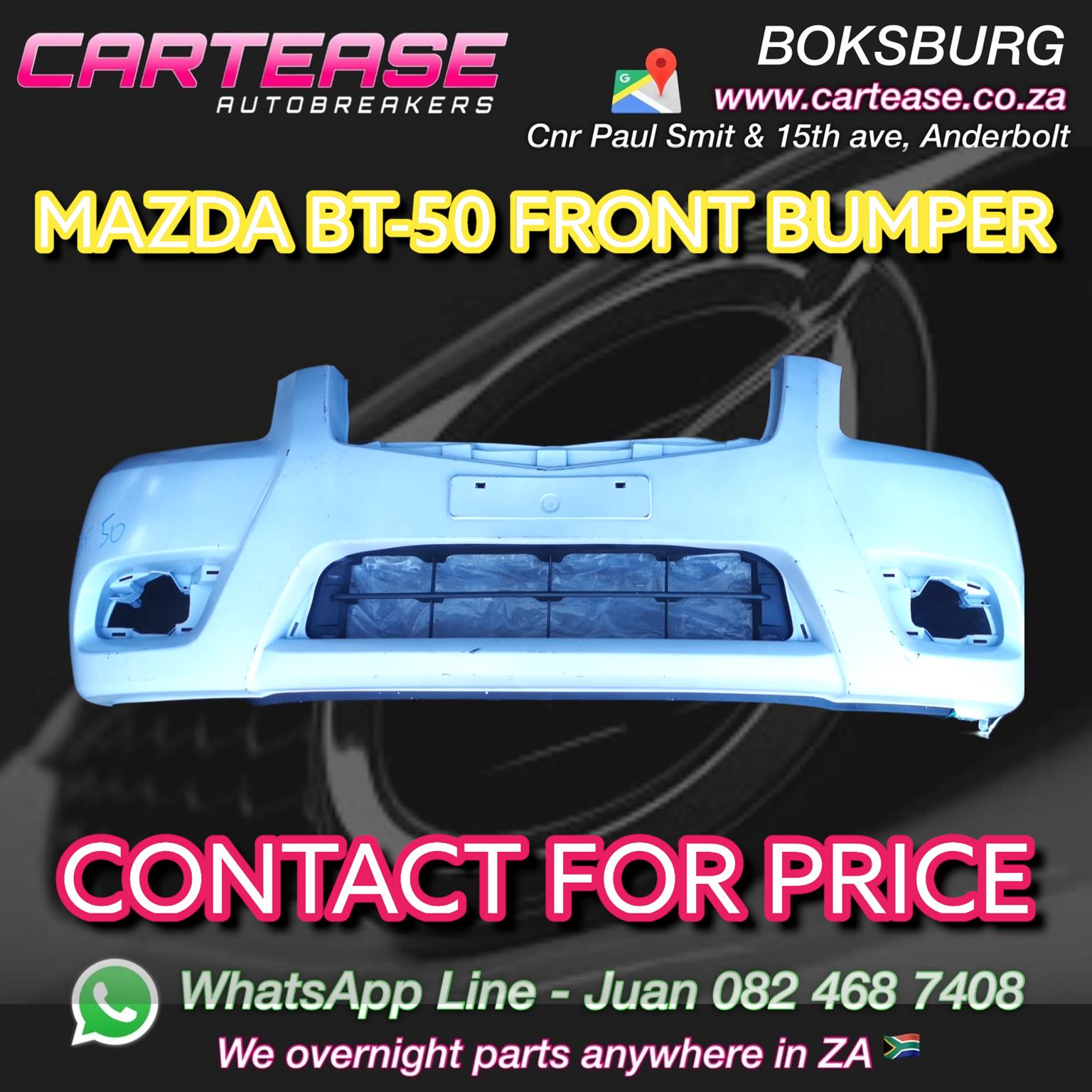 MAZDA BT-50 FRONT BUMPER - Private Seller MAZDA BT-50 FRONT BUMPER - Private Seller