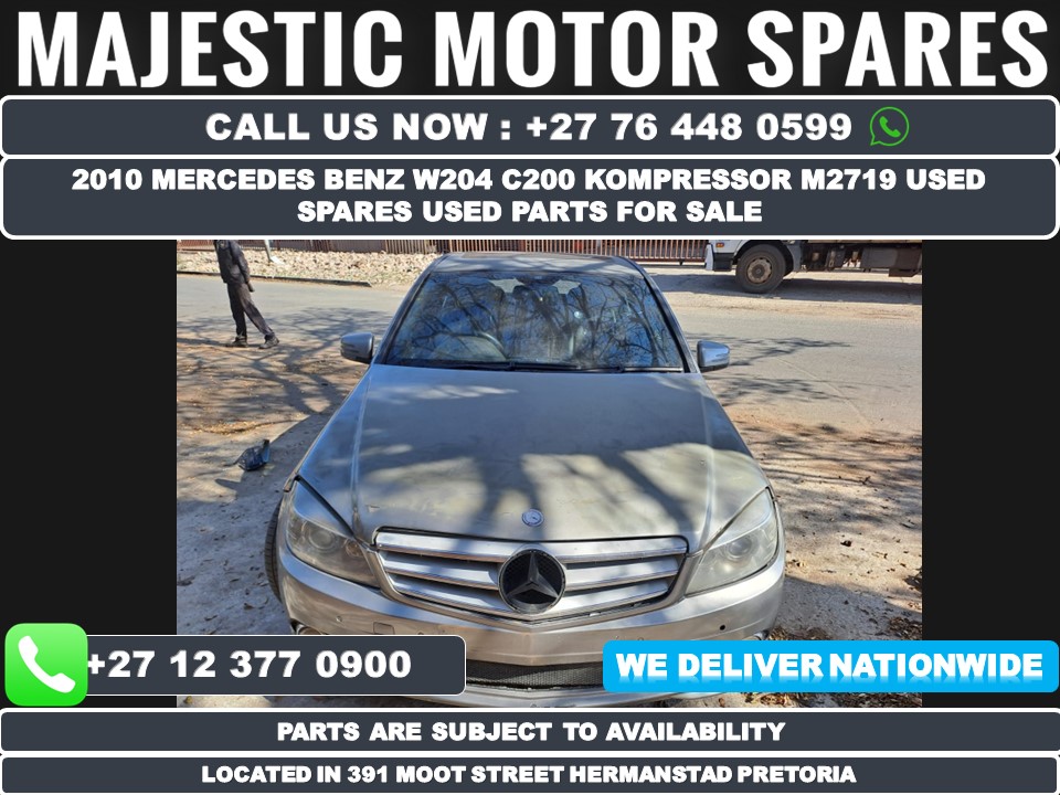 2010 Mercedes Benz C200 Kompressor spares used - Metallic silver - Private Seller 2010 Mercedes Benz C200 Kompressor spares used - Metallic silver - Private Seller