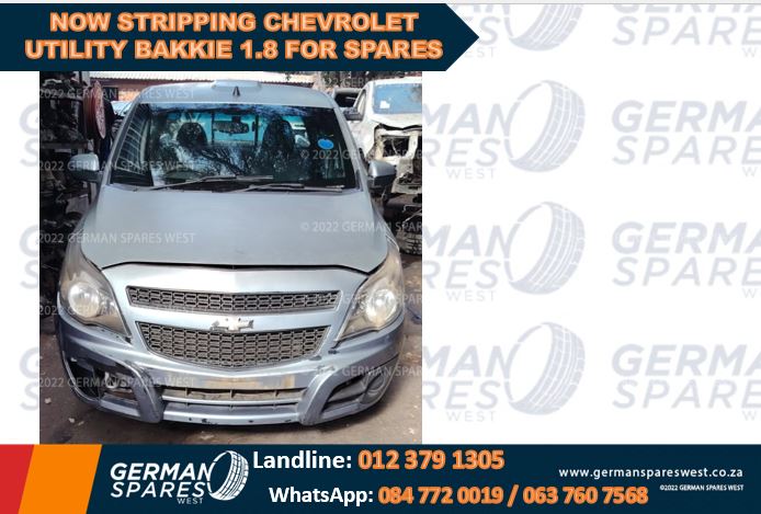 Now Stripping Chevrolet Utility 1.8 For Spares - Private Seller Now Stripping Chevrolet Utility 1.8 For Spares - Private Seller