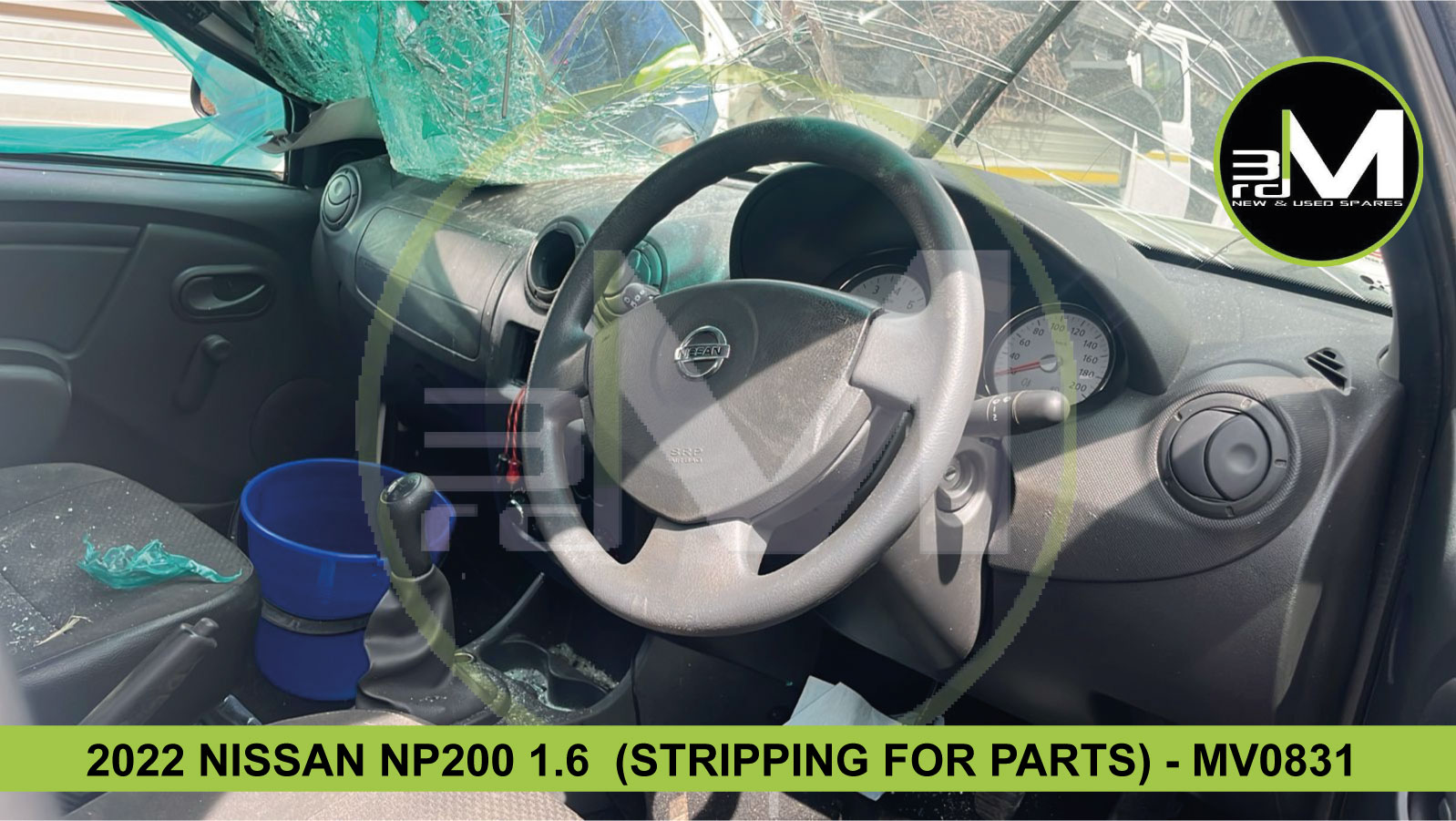 2022 NISSAN NP200 1.6 (STRIPPING FOR PARTS) - MV0831 - Private Seller 2022 NISSAN NP200 1.6 (STRIPPING FOR PARTS) - MV0831 - Private Seller