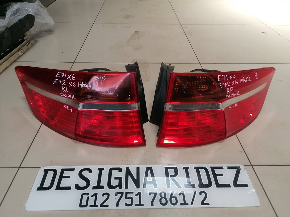BMW TAIL LIGHTS FOR X6 E71/E72 - Private Seller BMW TAIL LIGHTS FOR X6 E71/E72 - Private Seller
