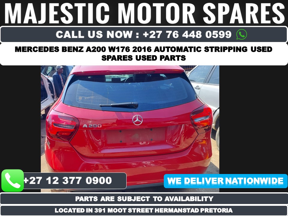 2016 Mercedes Benz CL200 W176 automatic spares parts for sale - Red - Private Seller 2016 Mercedes Benz CL200 W176 automatic spares parts for sale - Red - Private Seller