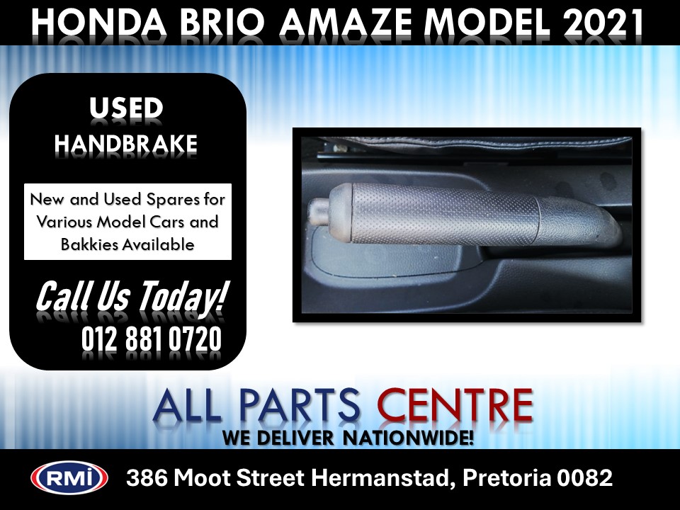 2001 Honda Brio Amaze Used Handbrake for Sale 2001 Honda Brio Amaze Used Handbrake for Sale