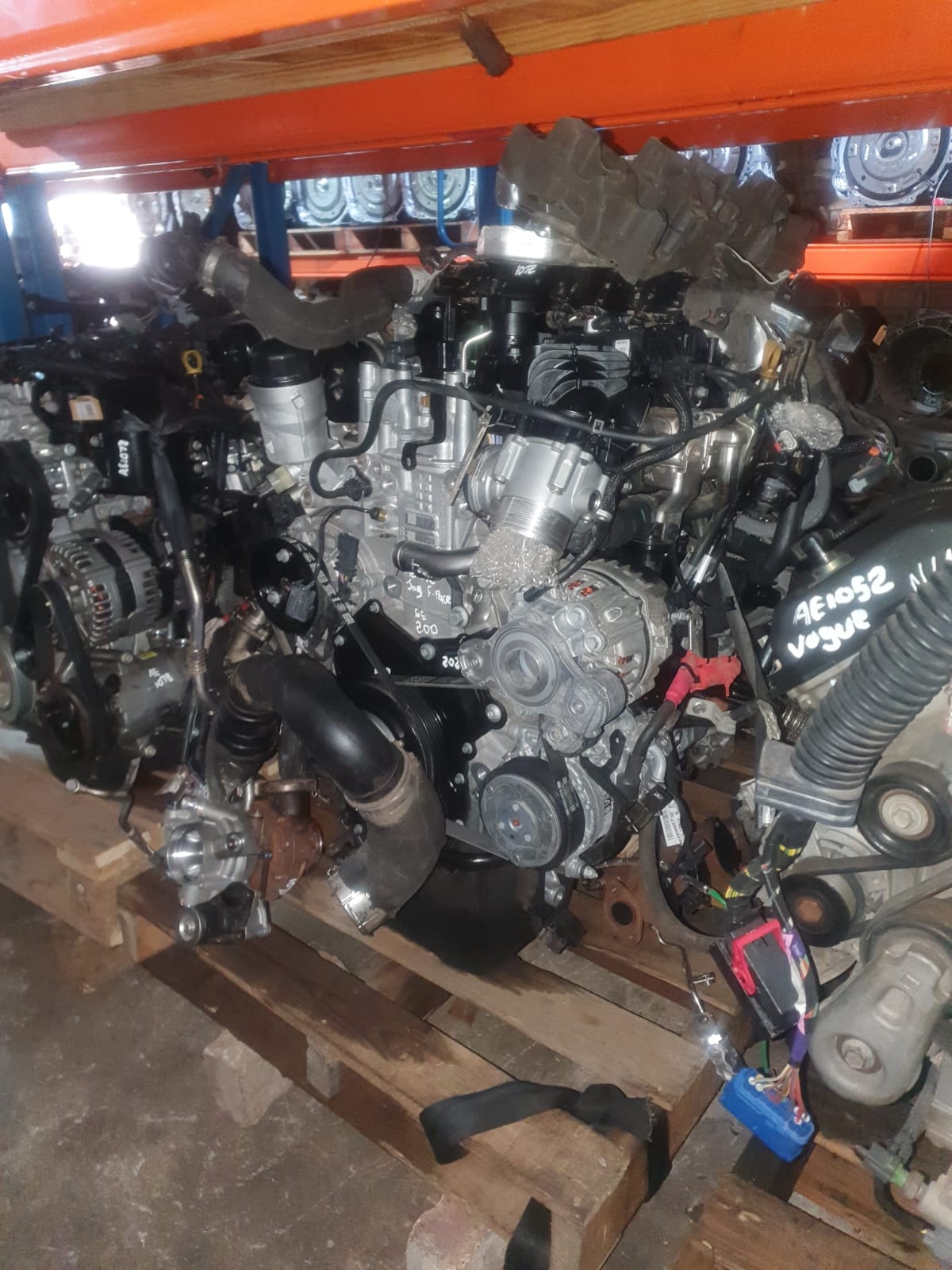 2.0L DIESEL INGENIUM SINGLE TURBO ENGINE FOR LAND ROVER, RANGE ROVER AND JAGUAR