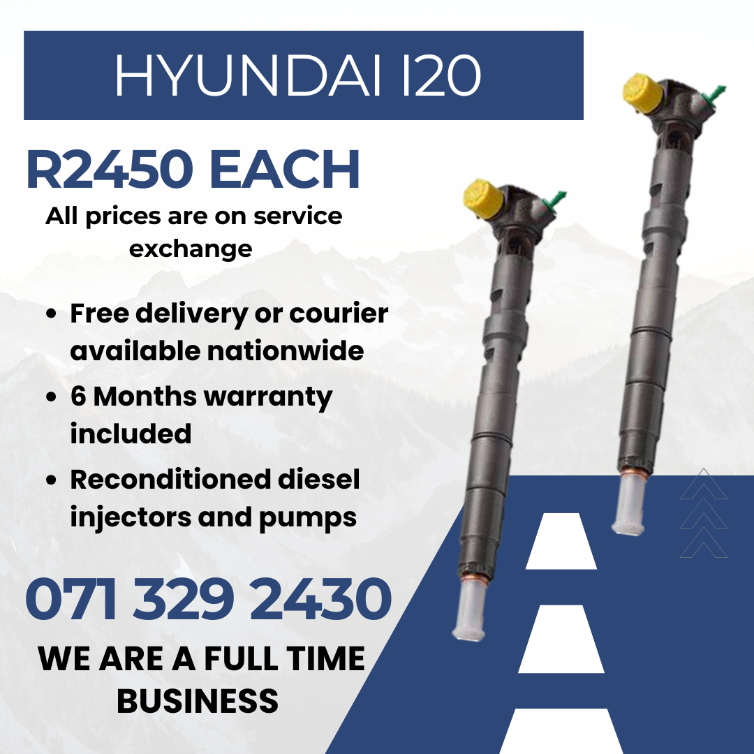 HYUNDAI I20 INJECTORS FOR SALE WITH WARRANTY - Private Seller HYUNDAI I20 INJECTORS FOR SALE WITH WARRANTY - Private Seller