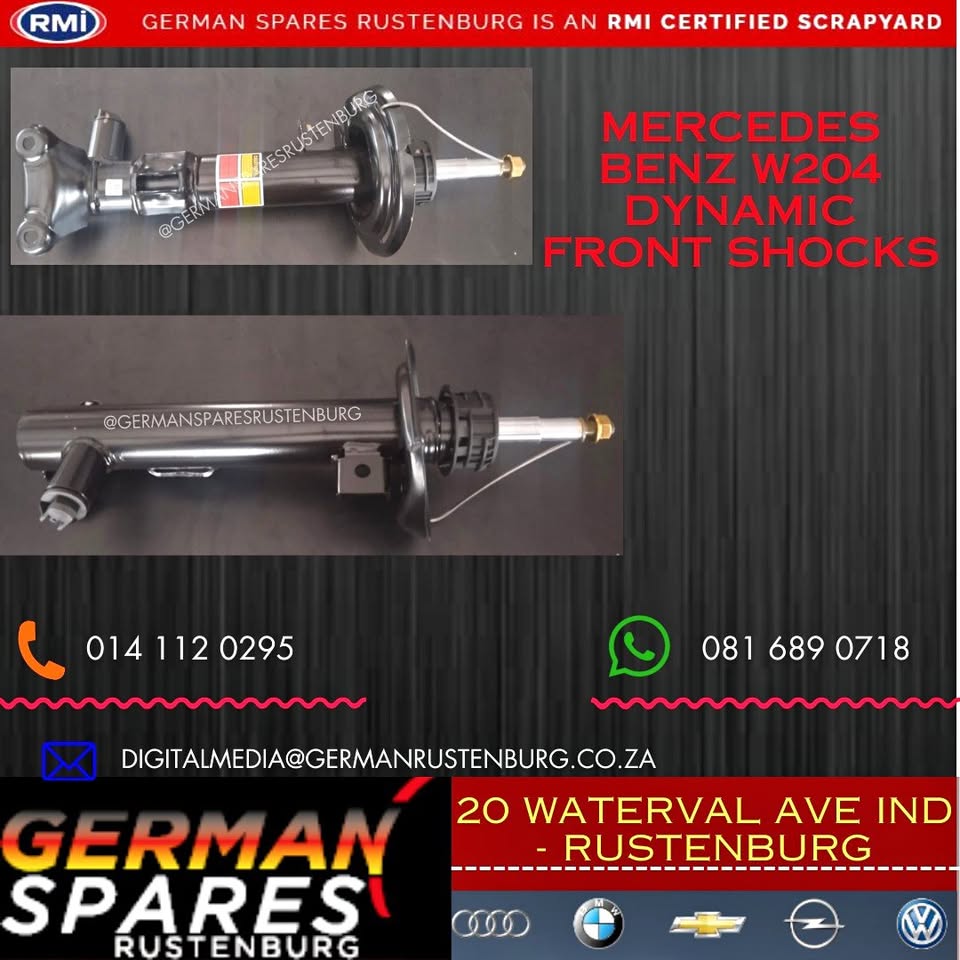Mercedes W204 Dynamic Front Shocks For Sale - Private Seller