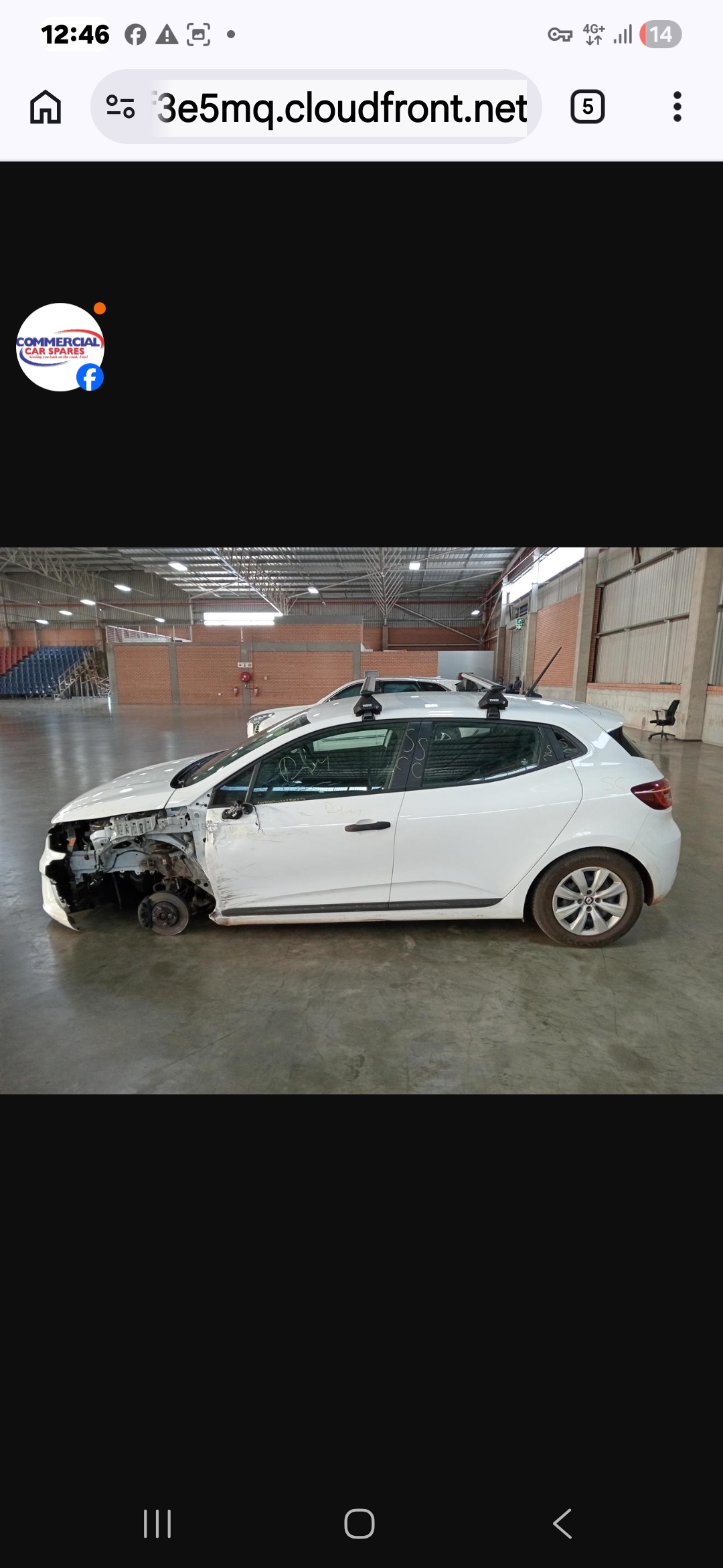 WANTED: RENAULT CLIO 5.  LEFT HEADLIGHT, LEFT FRONT FENDER, LOWER LEFT CONTROL A - Private Seller