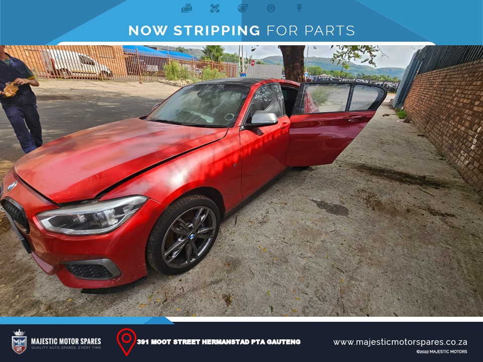Red 2016 BMW F20 M140I Stripping for Spares